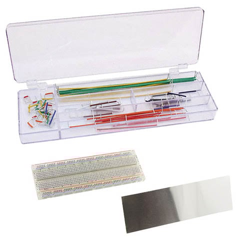The Arduino breadboard for connecting a wireless module The Arduino breadboard
